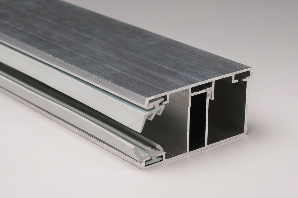 Alu-Randkomplettsystem für 10mm Hohlkammerplatten